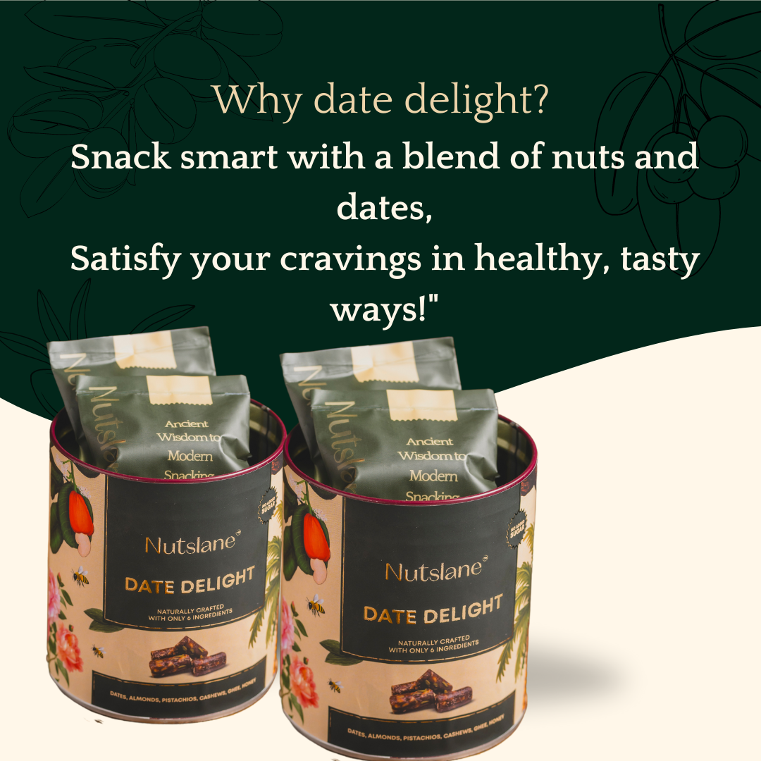 Nutslane premium Date Delight Rolls | 180 grams