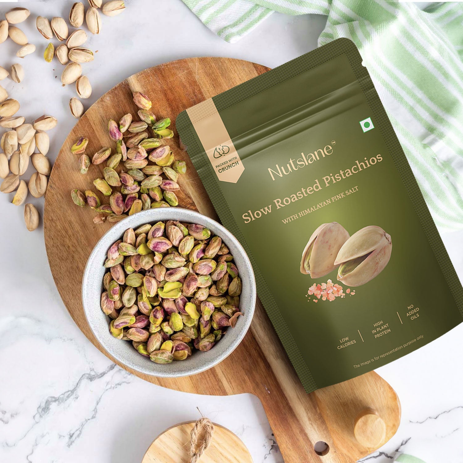 Pink Himalayan Salted and Slow Roasted Pistachios