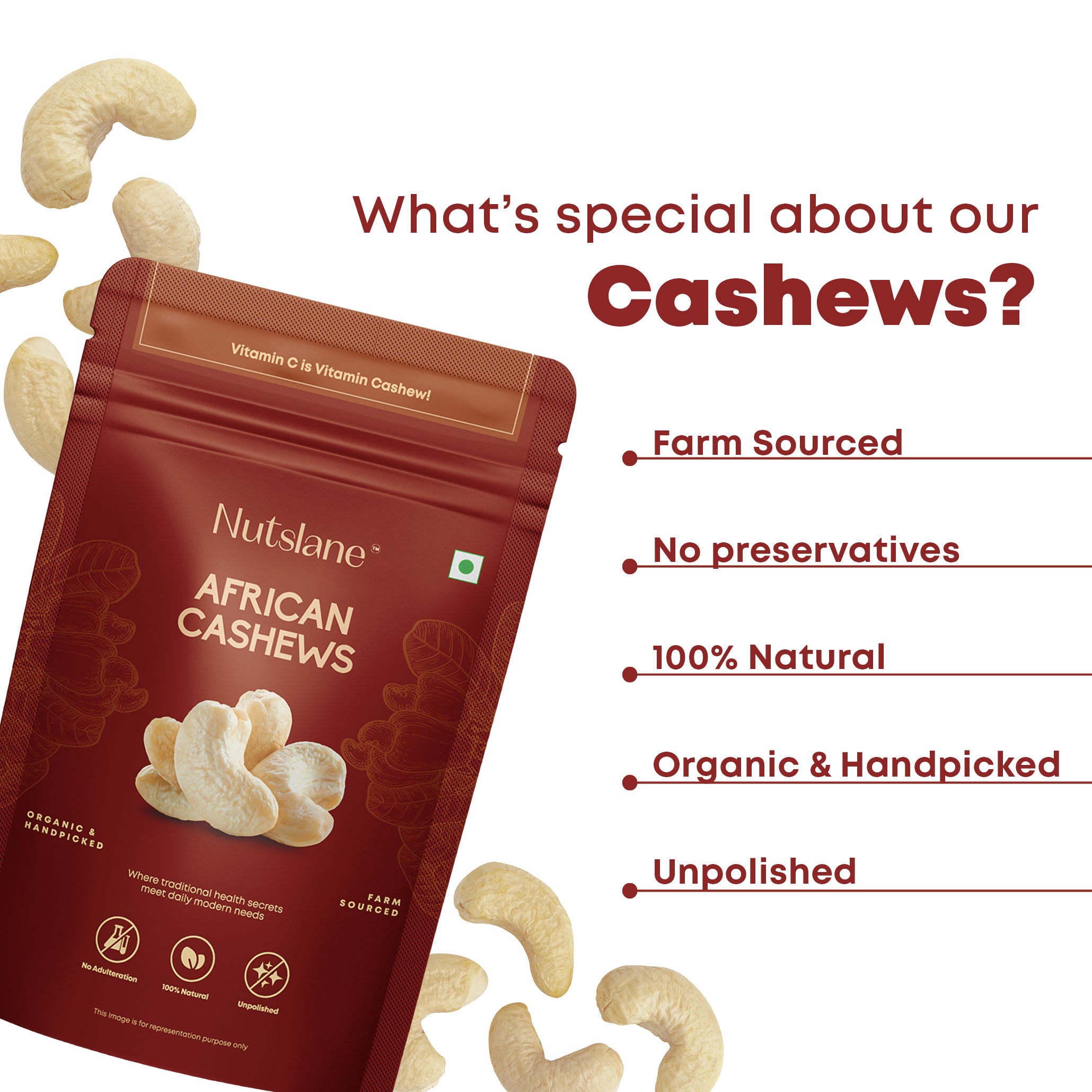 Premium African Cashew W320