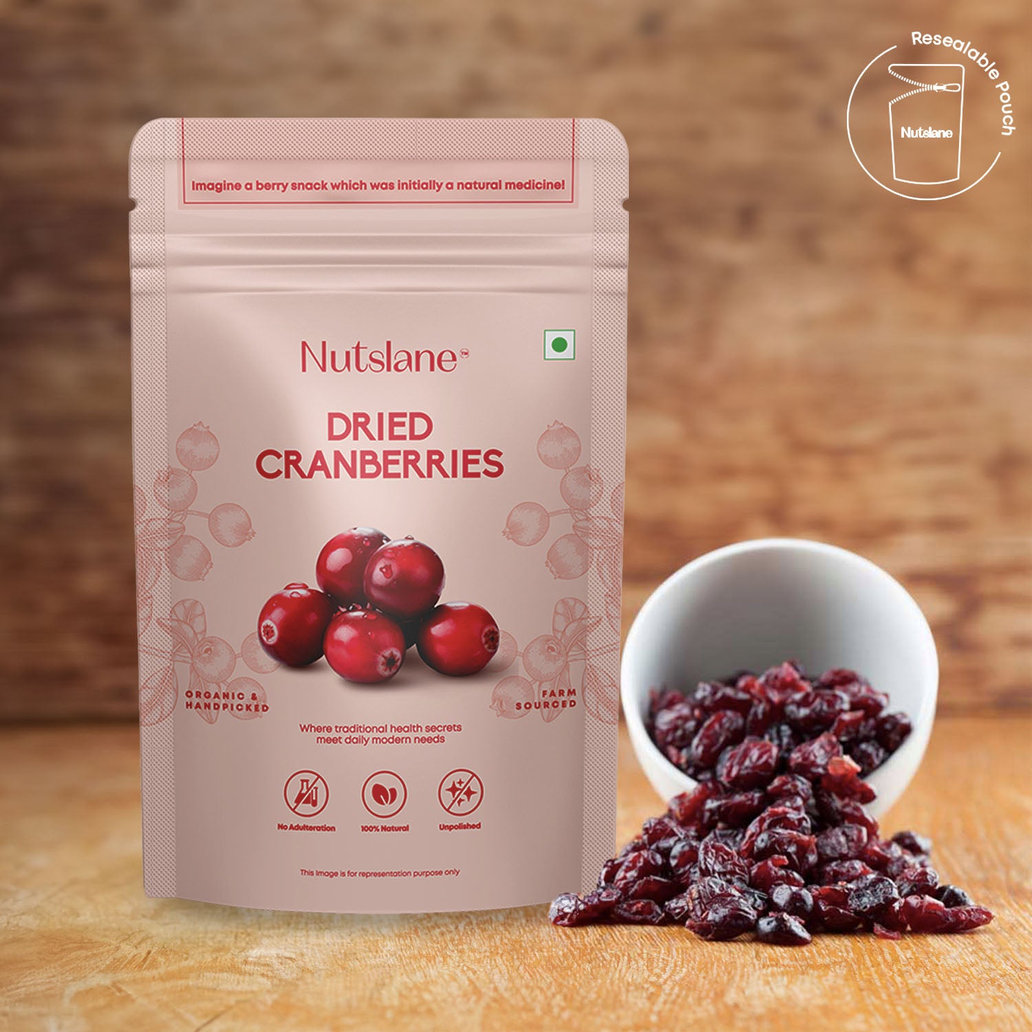 Dried Premium Sliced Californian Cranberries