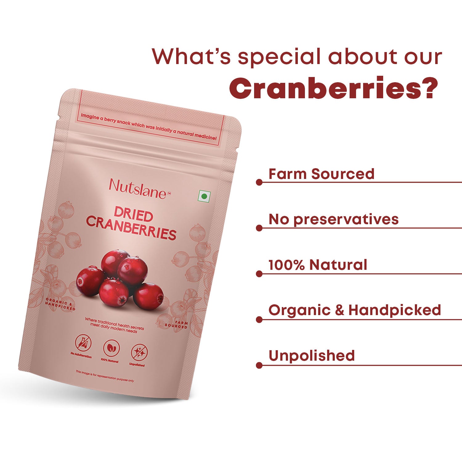 Dried Premium Sliced Californian Cranberries