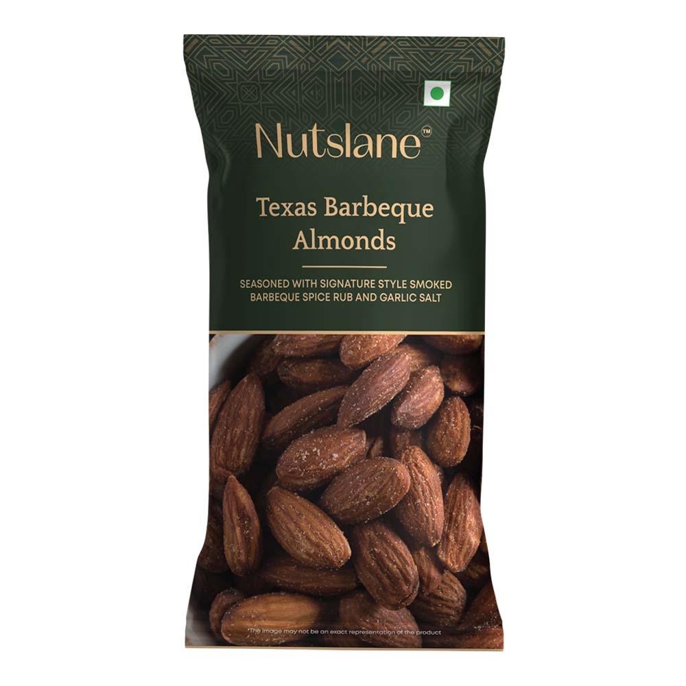 Nutslane Premium Texas Barbeque Almonds On The Go Pack pack of 30 GM